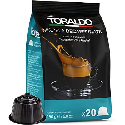 caffè toraldo Capsule Compatibile Dolce Gusto* (100 Unità, Miscela Dek) caffè toraldo Capsule Compatibile Dolce Gusto* (100 Unità, Miscela Dek)