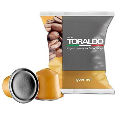 caffè toraldo 200 Capsule Compatibili Nespresso Miscela Gourmet caffè toraldo 200 Capsule Compatibili Nespresso Miscela Gourmet