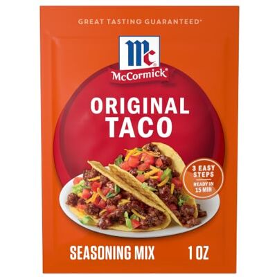 McCormick Confezione da 28 g originale con mix di spezie Taco McCormick Confezione da 28 g originale con mix di spezie Taco