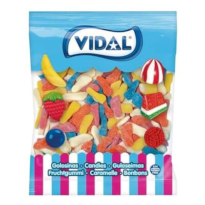 Vidal Caramelle Gommose Piedi Frizzanti Assortiti Busta da 250 pz 1,5 kg Vidal Caramelle Gommose Piedi Frizzanti Assortiti Busta da 250 pz 1,5 kg