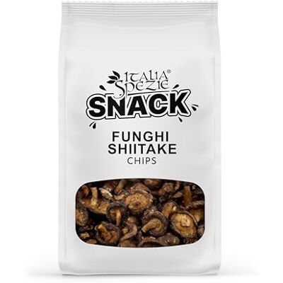 ITALIA SPEZIE Chips di Funghi Shiitake, Snack Croccante Gourmet, 200g, snack naturale e leggero, Ricchi di Fibre, chips di verdure, ITALIA SPEZIE Chips di Funghi Shiitake, Snack Croccante Gourmet, 200g, snack naturale e leggero, Ricchi di Fibre, chips di verdure,