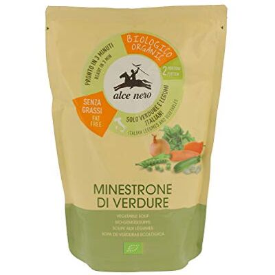 Alce Nero 4 X 500GR ZUPPA VELLUTATA VERDURE/LEGUMI PRODOTTI BIOLOGICI POSSIBILITA' ORDINE MISTO (MINESTRONE VERDURE) Alce Nero 4 X 500GR ZUPPA VELLUTATA VERDURE/LEGUMI PRODOTTI BIOLOGICI POSSIBILITA' ORDINE MISTO (MINESTRONE VERDURE)