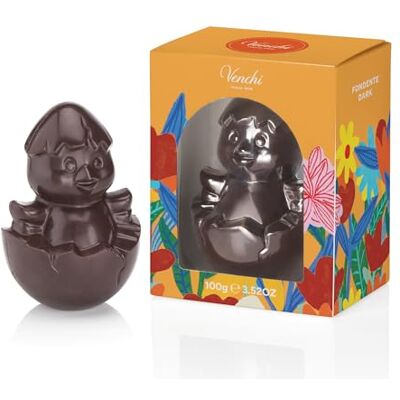 Venchi Pulcino di Cioccolato Fondente 60%, 100 Gr, Senza Glutine, Collezione Primavera , Idea Regalo Venchi Pulcino di Cioccolato Fondente 60%, 100 Gr, Senza Glutine, Collezione Primavera , Idea Regalo