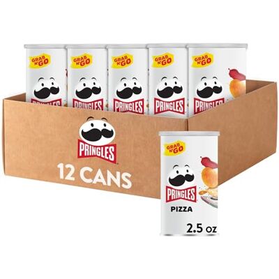 Pringles Pizza Patatine fritte 70 g Pringles Pizza Patatine fritte 70 g