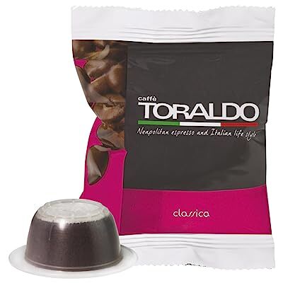 caffè toraldo Compatibile Bialetti* Selezionato, Tostato e Torrefatto in Italia Eccellenza del Napoletano (100 Capsule, Miscela Classica) caffè toraldo Compatibile Bialetti* Selezionato, Tostato e Torrefatto in Italia Eccellenza del Napoletano (100 Capsule, Miscela Classica)