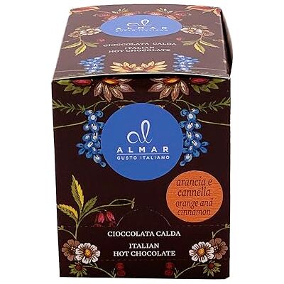 ALMAR GUSTO ITALIANO Almar Cioccolata Calda Monoporzione, Bustine Preparato Cioccolata Calda, Senza Glutine, Lattosio, Conservanti, 100% Made in Italy, 15 Buste da 30 grammi 17 GUSTI ARANCIA & CANNELLA ALMAR GUSTO ITALIANO Almar Cioccolata Calda Monoporzione, Bustine Preparato Cioccolata Calda, Senza Glutine, Lattosio, Conservanti, 100% Made in Italy, 15 Buste da 30 grammi 17 GUSTI ARANCIA & CANNELLA
