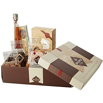 Dolci Aveja Pacco Sensoriale Pasticceria Mista Mandorle e Nocciole 400g, Torrone Classico Aquilano 200g e altre prelibatezze Dolci Aveja Pacco Sensoriale Pasticceria Mista Mandorle e Nocciole 400g, Torrone Classico Aquilano 200g e altre prelibatezze