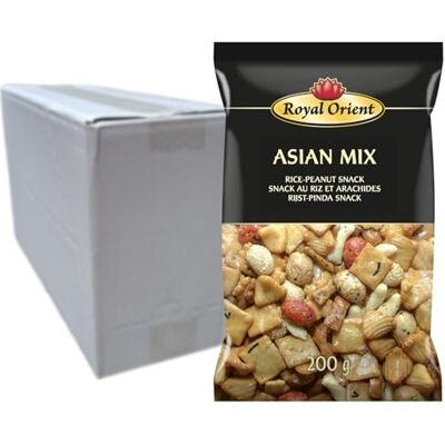 Royal Orient Snack asiatici con riso e arachidi Multipack (12 X 200 GR) Royal Orient Snack asiatici con riso e arachidi Multipack (12 X 200 GR)