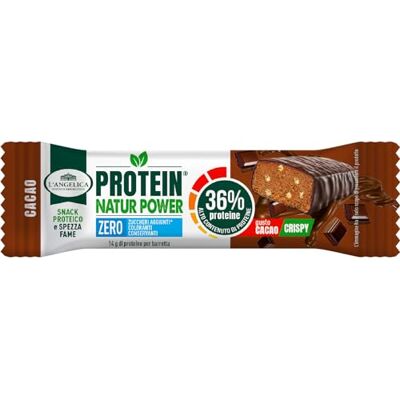 L'Angelica Barrette Proteiche Gusto Cacao, Barrette Proteiche Senza Zucchero e Senza Glutine, Snack Proteici Senza Conservanti e Coloranti, 24 Confezioni da 40 gr L'Angelica Barrette Proteiche Gusto Cacao, Barrette Proteiche Senza Zucchero e Senza Glutine, Snack Proteici Senza Conservanti e Coloranti, 24 Confezioni da 40 gr