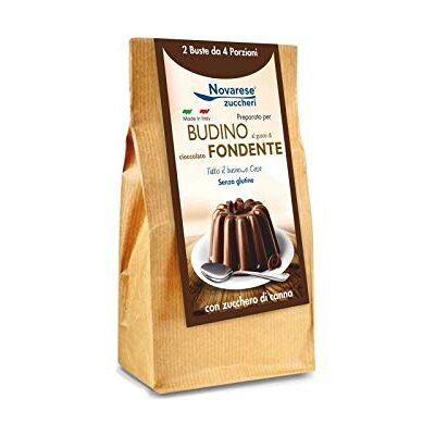 Novarese Zuccheri Preparato per Budino al Cioccolato Fondente 300 gr Novarese Zuccheri Preparato per Budino al Cioccolato Fondente 300 gr
