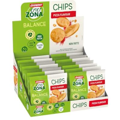 Enervit , Enerzona Chips Croccanti Gusto Pizza, 14 Bustine da 23g Snack Leggero e Proteico, Ricco di Proteine e Fibre, 100% Vegetale, Senza Glutine, Ideale come Spuntino Enervit , Enerzona Chips Croccanti Gusto Pizza, 14 Bustine da 23g Snack Leggero e Proteico, Ricco di Proteine e Fibre, 100% Vegetale, Senza Glutine, Ideale come Spuntino