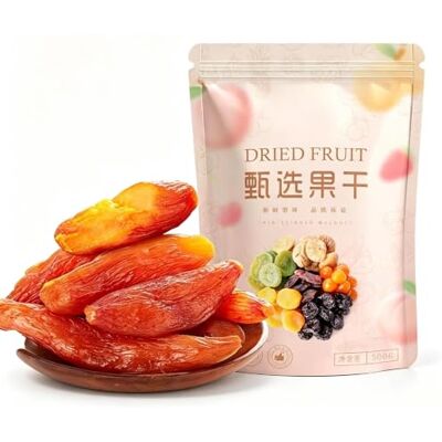 cuguoe Patate dolci secche gommose morbide 500g Striscioline di patate dolci morbide e gommose, gusto originale, sacchetto da 500 g cuguoe Patate dolci secche gommose morbide 500g Striscioline di patate dolci morbide e gommose, gusto originale, sacchetto da 500 g