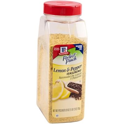 McCormick Seasoning Salt, Lemon and Pepper, 28-Ounce McCormick Seasoning Salt, Lemon and Pepper, 28-Ounce