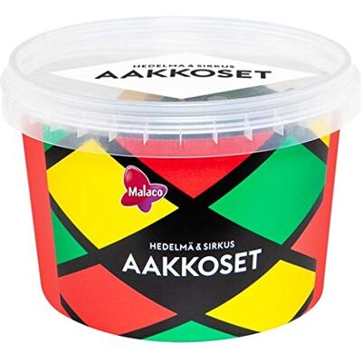 Cloetta Aakkoset Circus Fruit candy mix Gommoso 1 Scatola of 600g Cloetta Aakkoset Circus Fruit candy mix Gommoso 1 Scatola of 600g