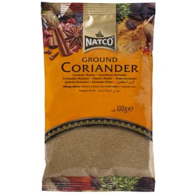 Natco Coriandolo macinato in sacchetto 100 g Natco Coriandolo macinato in sacchetto 100 g
