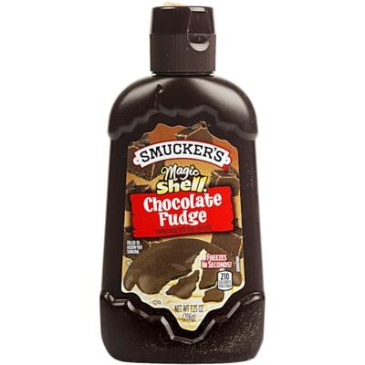 Smucker's Topping per gelato al cioccolato fondente Magic Shell 206 g Smucker's Topping per gelato al cioccolato fondente Magic Shell 206 g