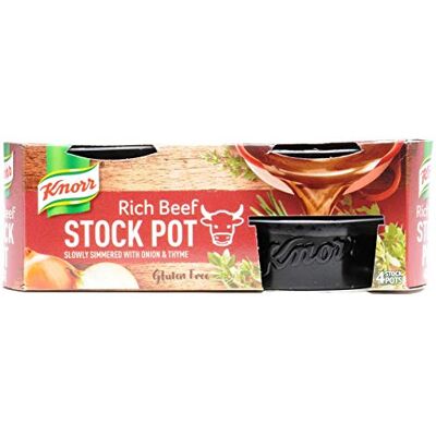 Knorr Stock (vasi di manzo 2 x 4 pezzi) Knorr Stock (vasi di manzo 2 x 4 pezzi)