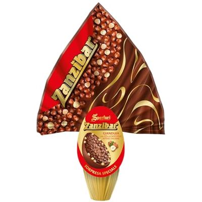 Sperlari Uovo Cioccolato Gusto Gianduia con Nocciole Intere Italiane 350 gr Sperlari Uovo Cioccolato Gusto Gianduia con Nocciole Intere Italiane 350 gr