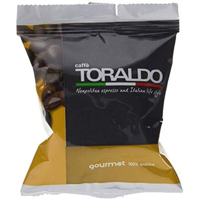 caffè toraldo 100 Capsule Compatibili Nespresso Miscela Gourmet caffè toraldo 100 Capsule Compatibili Nespresso Miscela Gourmet