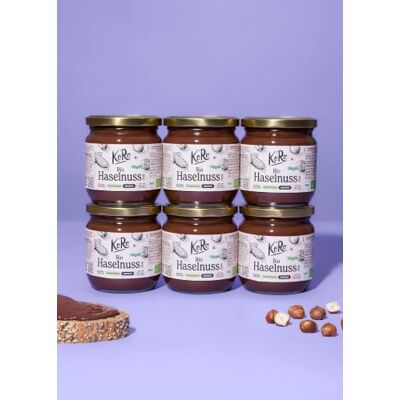 KoRo Crema di nocciole e cacao crunchy bio 6 x 400 g KoRo Crema di nocciole e cacao crunchy bio 6 x 400 g