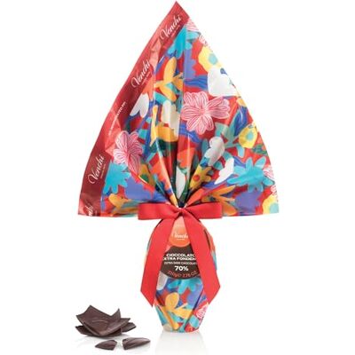 Venchi Uovo di Cioccolato Extra Fondente 70%, 220 Gr, Collezione Pasqua Teresa Rego, Senza Glutine, Con Sorpresa, Idea Regalo Venchi Uovo di Cioccolato Extra Fondente 70%, 220 Gr, Collezione Pasqua Teresa Rego, Senza Glutine, Con Sorpresa, Idea Regalo