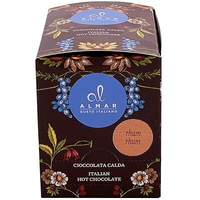 ALMAR GUSTO ITALIANO Almar Cioccolata Calda Monoporzione in Bustine, Preparato Monodose Senza Glutine, Lattosio, Conservanti, 100% Made in Italy, 15 Buste da 30 grammi 17 GUSTI RHUM ALMAR GUSTO ITALIANO Almar Cioccolata Calda Monoporzione in Bustine, Preparato Monodose Senza Glutine, Lattosio, Conservanti, 100% Made in Italy, 15 Buste da 30 grammi 17 GUSTI RHUM