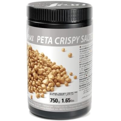SOSA Peta Crispy Caramello salato – Texturizante effervescente Formato da 750 g – Uso alimentare SOSA Peta Crispy Caramello salato – Texturizante effervescente Formato da 750 g – Uso alimentare