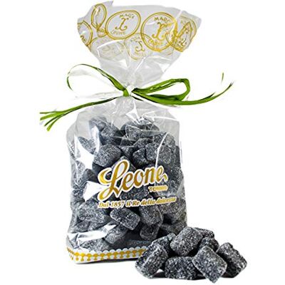 Pastiglie Leone Caramelle alla liquirizia gommose sukaj confezione da 500 grammi Pastiglie Leone Caramelle alla liquirizia gommose sukaj confezione da 500 grammi