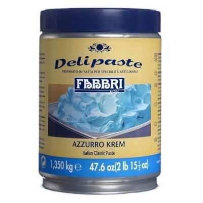 Fabbri DELIPASTE AZZURRO KREM KG.1,350 Fabbri DELIPASTE AZZURRO KREM KG.1,350