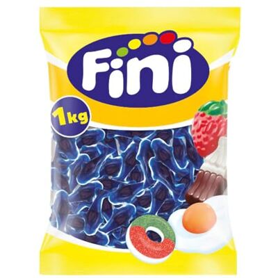 Fini Caramelle Gommmose Squalo Blu Lucido Busta da 1 Kg Fini Caramelle Gommmose Squalo Blu Lucido Busta da 1 Kg