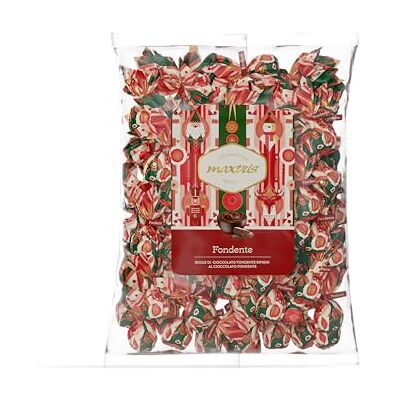 Confetti Maxtris CHRISTMAS BOULE, CIOCCOLATINI FONDENTI, BAG 1 KG Confetti Maxtris CHRISTMAS BOULE, CIOCCOLATINI FONDENTI, BAG 1 KG