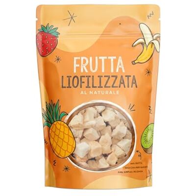 ITALIA SPEZIE Banana Liofilizzata a Cubetti – Frutta Liofilizzata Croccante – Banana Disidratata con Processo di Liofilizzazione – Per Yogurt, Muesli, Dessert, Gelati e Decorazioni, 50g, ITALIA SPEZIE Banana Liofilizzata a Cubetti – Frutta Liofilizzata Croccante – Banana Disidratata con Processo di Liofilizzazione – Per Yogurt, Muesli, Dessert, Gelati e Decorazioni, 50g,