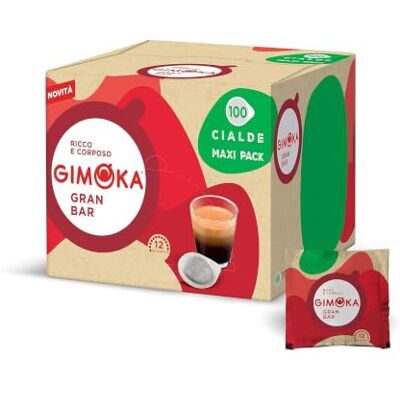 Gimoka - 300 Gran Bar - ESE 44mm - Capsule caffè Gimoka - 300 Gran Bar - ESE 44mm - Capsule caffè