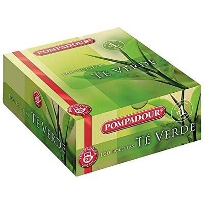 Pompadour , Tè Verde, 100 Bustine Pompadour , Tè Verde, 100 Bustine