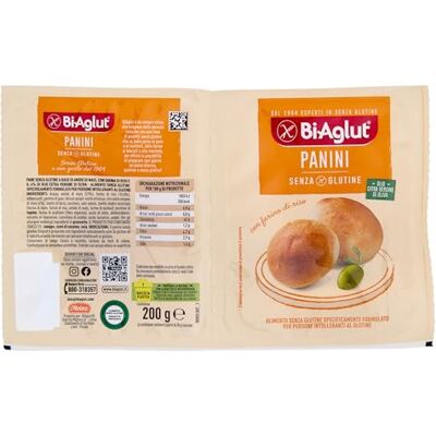 Biaglut Panini 4x50gr (6 Confezioni) Biaglut Panini 4x50gr (6 Confezioni)