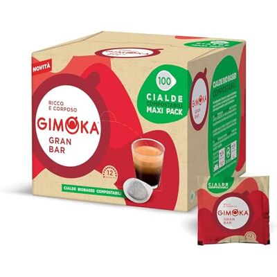 Gimoka - 300 Gran Bar - ESE 44mm - Capsule caffè Gimoka - 300 Gran Bar - ESE 44mm - Capsule caffè