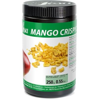 SOSA Crispy Manico 2-10 mm Crispies a manico liofilizzato in pezzi Barattolo 250 gr Uso alimentare SOSA Crispy Manico 2-10 mm Crispies a manico liofilizzato in pezzi Barattolo 250 gr Uso alimentare