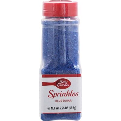 Betty Crocker Signature Brands Decorating Sugar 2.25Oz-Blue Betty Crocker Signature Brands Decorating Sugar 2.25Oz-Blue