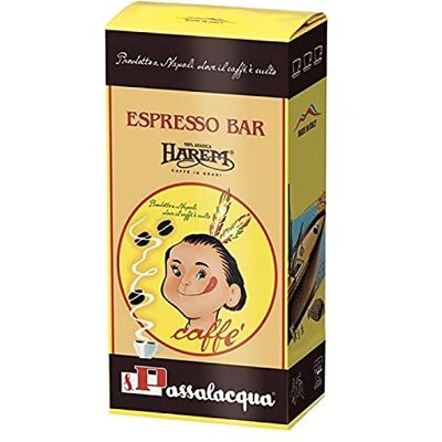 Passalacqua Caffè HAREM GRANI 500 GR. Cartone 12 Pezzi Passalacqua Caffè HAREM GRANI 500 GR. Cartone 12 Pezzi