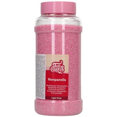 FunCakes Nonpareils Codette di Zucchero, Light Pink, 800 g Buon Gusto, Perfetto per Decorare Gelati, Torte, Cupcake, Cake Pop, Donut e Biscotti, Mix di Codette di Zucchero FunCakes Nonpareils Codette di Zucchero, Light Pink, 800 g Buon Gusto, Perfetto per Decorare Gelati, Torte, Cupcake, Cake Pop, Donut e Biscotti, Mix di Codette di Zucchero