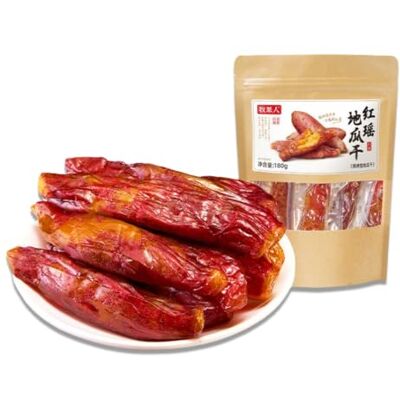 Lunaeturn Patate Dolci Essiccate Snack Morbido e Masticabile 180 g Lunaeturn Patate Dolci Essiccate Snack Morbido e Masticabile 180 g