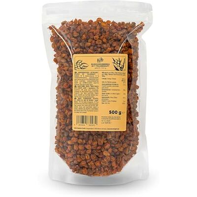 KoRo Bacche di olivello spinoso con succo d'uva 500g naturalmente dolce e irresistibilmente delizioso KoRo Bacche di olivello spinoso con succo d'uva 500g naturalmente dolce e irresistibilmente delizioso