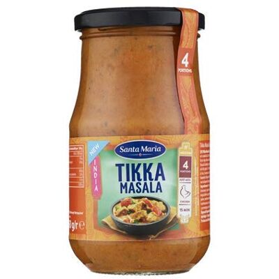 Santa Maria Sant Maria Tikka Masala sugo di cottura, 350g Santa Maria Sant Maria Tikka Masala sugo di cottura, 350g