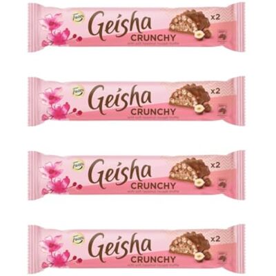 Fazer Cioccolato croccante di geisha 4 Stöcke von 50 g 7,2 Unzen Fazer Cioccolato croccante di geisha 4 Stöcke von 50 g 7,2 Unzen