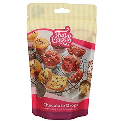 FunCakes Gocce di Cioccolato al Latte Sciogli nel microonde e versa in qualsiasi stampo. Prepara caramelle, lecca-lecca e decora torte e cupcake 350 g FunCakes Gocce di Cioccolato al Latte Sciogli nel microonde e versa in qualsiasi stampo. Prepara caramelle, lecca-lecca e decora torte e cupcake 350 g