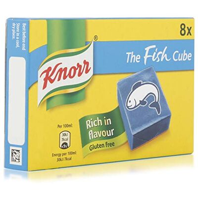 Knorr Fish Stock Cubes 8 Pack 50g Knorr Fish Stock Cubes 8 Pack 50g
