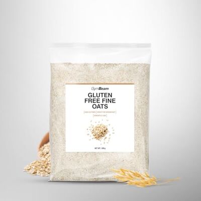 GymBeam Fiocchi di Avena Fini Senza Glutine 500g, Fiocchi di Avena di Prima Qualità, Ricchi di Fibre e Proteine, Gusto Delizioso, Ottimi per Ricette Dolci e Salate, Ideali per Vegani e Celiaci GymBeam Fiocchi di Avena Fini Senza Glutine 500g, Fiocchi di Avena di Prima Qualità, Ricchi di Fibre e Proteine, Gusto Delizioso, Ottimi per Ricette Dolci e Salate, Ideali per Vegani e Celiaci