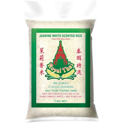 Royal Thai RICE Riso al gelsomino a chicco lungo 10 X 1 KG Multipack Royal Thai RICE Riso al gelsomino a chicco lungo 10 X 1 KG Multipack