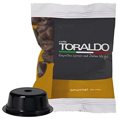 caffè toraldo Compatibile A Modo Mio* CAPSULE Caffè Selezionato, Tostato e Torrefatto in Italia Eccellenza del Caffè Napoletano (Miscela Gourmet, 100 Unità) caffè toraldo Compatibile A Modo Mio* CAPSULE Caffè Selezionato, Tostato e Torrefatto in Italia Eccellenza del Caffè Napoletano (Miscela Gourmet, 100 Unità)