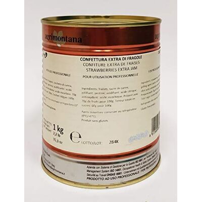 Agrimontana Confettura extra di fragole kg 1 Agrimontana Confettura extra di fragole kg 1